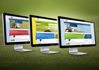 Website for organization of golf tournament