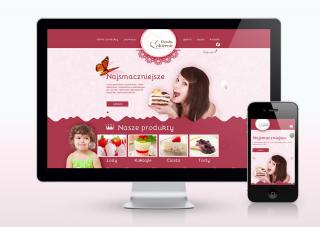Website For Dzioba Confectionery 	