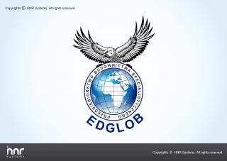 Logotyp dla organizacji pozarządowej ED GLOB
